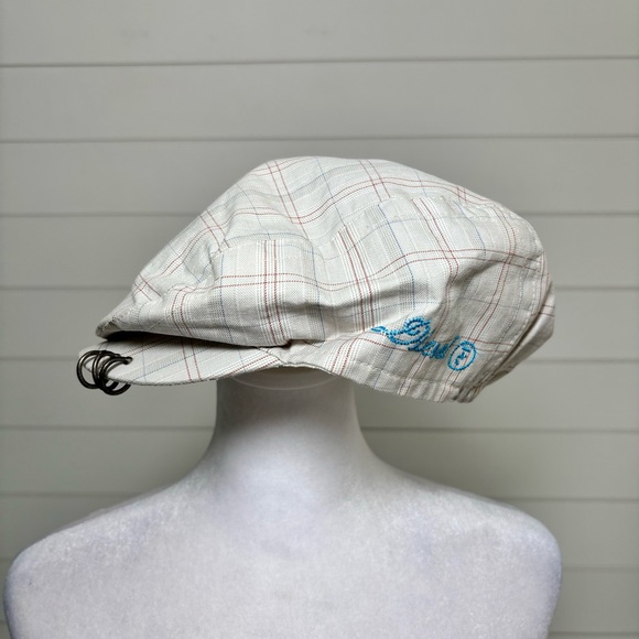 Diesel Off White Flat Cap Newspaper Boy Hat. Size OS-Fits most - Picture 5 of 11